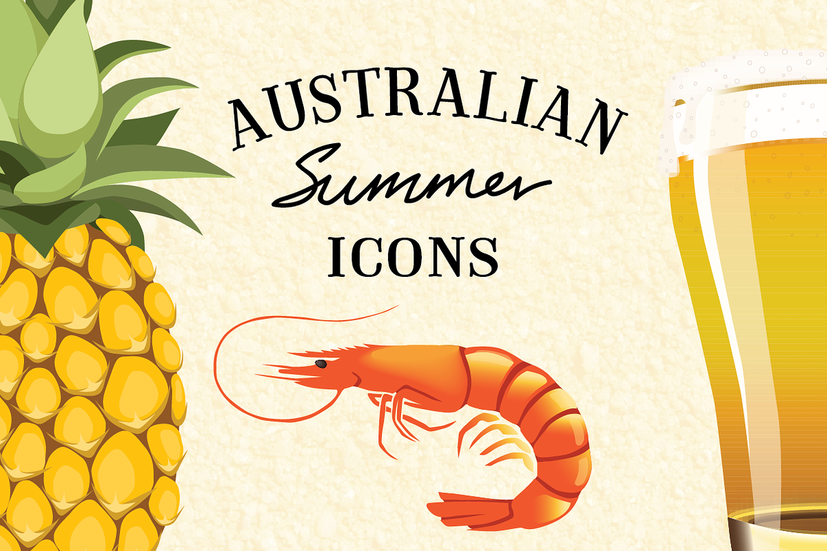 Australian Summer Illustrations, an Icon by Sheree Designs (Photo 1 of 2)