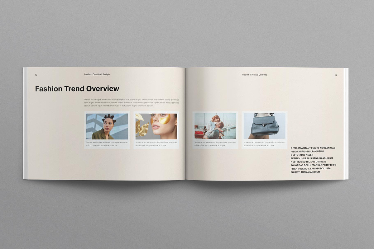 Modern Creative Lifestyle Magazine, a Magazine Template by MassiveCreator (Photo 4 of 8)