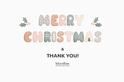 Pink Christmas Patterns & Clipart, a Pattern Graphic by tetiartline (Thumbnail 4 of 4)