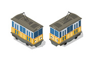 Isometric tram metro urban, an Object Illustration by AlexZeL (Thumbnail 1 of 5)