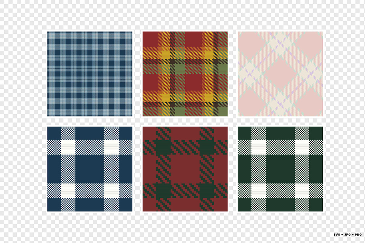 Tartan Plaid Twill Pattern Bundle, a Pattern Graphic by Gfx Expert Team (Photo 3 of 3)