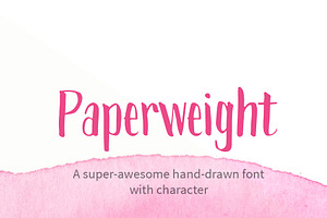 Paperweight Font