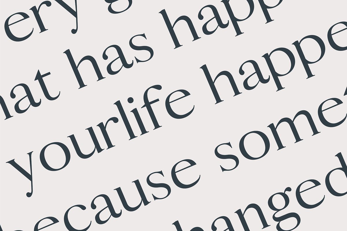 Caelan Serif Font Family preview 8