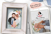 Wedding & Valentine Portrait Creator, a Decorative Illustration by Tabita's shop (Thumbnail 6 of 8)