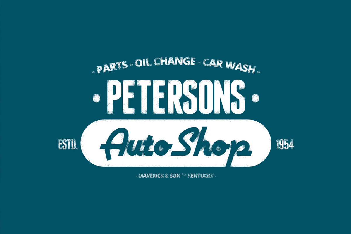 Weathered - Aged / Vintage effects, a Layer Style Add-On by Graphic Goods Co (Photo 5 of 5)