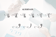 Finally | Script Font, a Blackletter Font by Scratchones (Thumbnail 8 of 9)