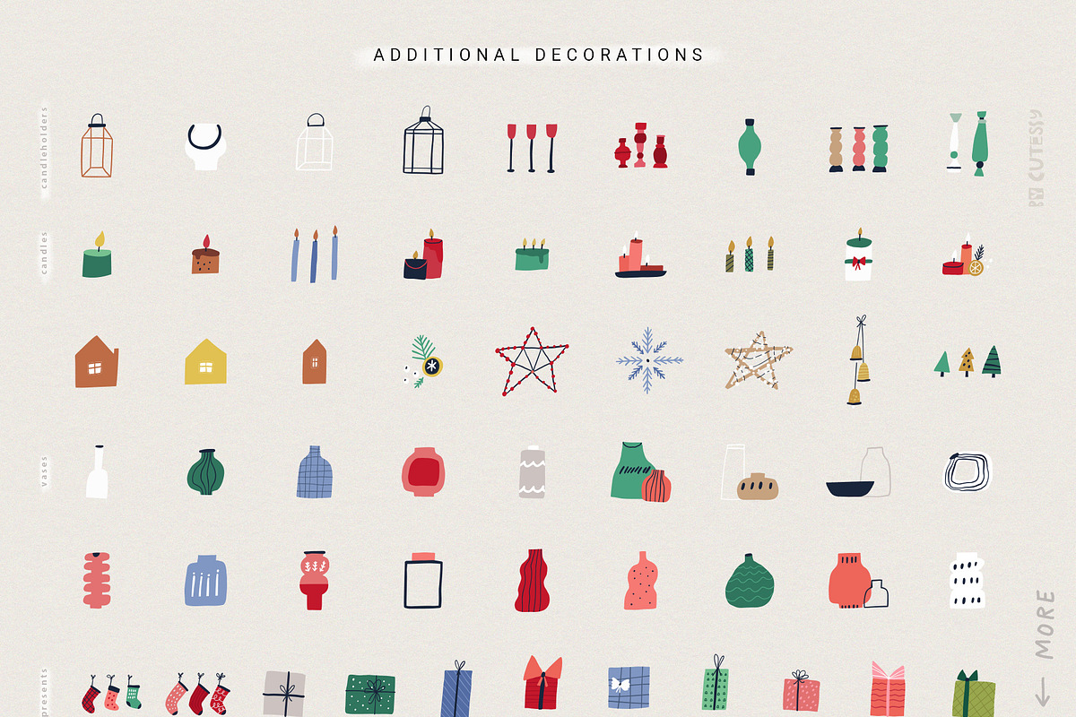 Christmas House Creator | svg png ai, a Seasonal Illustration by Olia (Photo 15 of 28)
