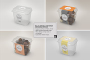 Tall Clamshell Container Mockup, a Cups & Container Mockup by INCDesign (Thumbnail 3 of 7)