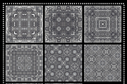 Burnt Charcoal Watercolor Patterns, a Pattern Graphic by Gen Aumonier (Thumbnail 3 of 7)