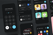 Vault app UI Kit, an App Template by Trung (Thumbnail 7 of 8)
