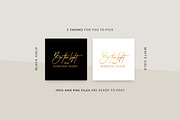 Instagram Social Media Quotes CANVA, a Social Media Template by Eviory (Thumbnail 30 of 55)