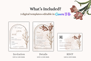 Vintage Wedding Invitation Templates, an Invitation Template by Avyukta Envision Digital (Thumbnail 3 of 6)