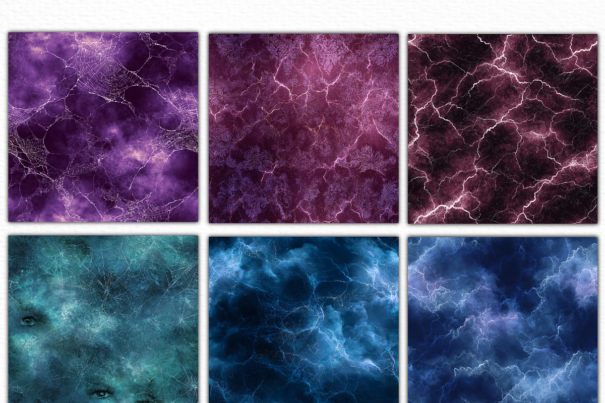 Dark Halloween Backgrounds, an Illustration by Craft Nest (Photo 2 of 4)