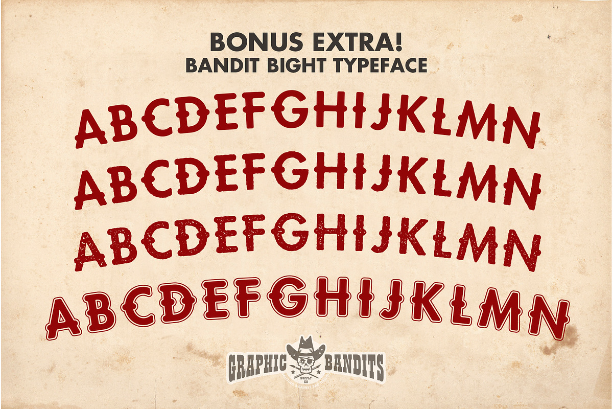 Character Logo Set  –  Volume 1, a Branding & Logo Template by Graphic Bandits (Photo 11 of 11)
