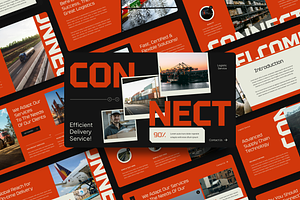 Logistic Keynote, a Presentation Template by YossyOneStd