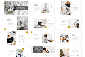 Caffein - Google Slides Template