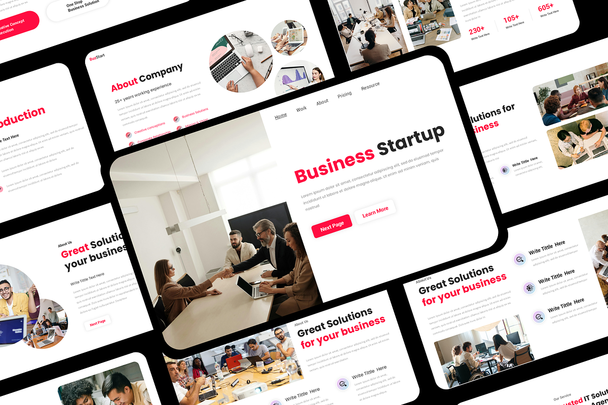 600+ Powerpoint Slides Bundle, a Presentation Template by Hammad Arif (Photo 10 of 27)