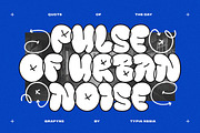 Grafyne - Modern Bubble Grafitti, a Font by Typia Nesia (Thumbnail 3 of 12)
