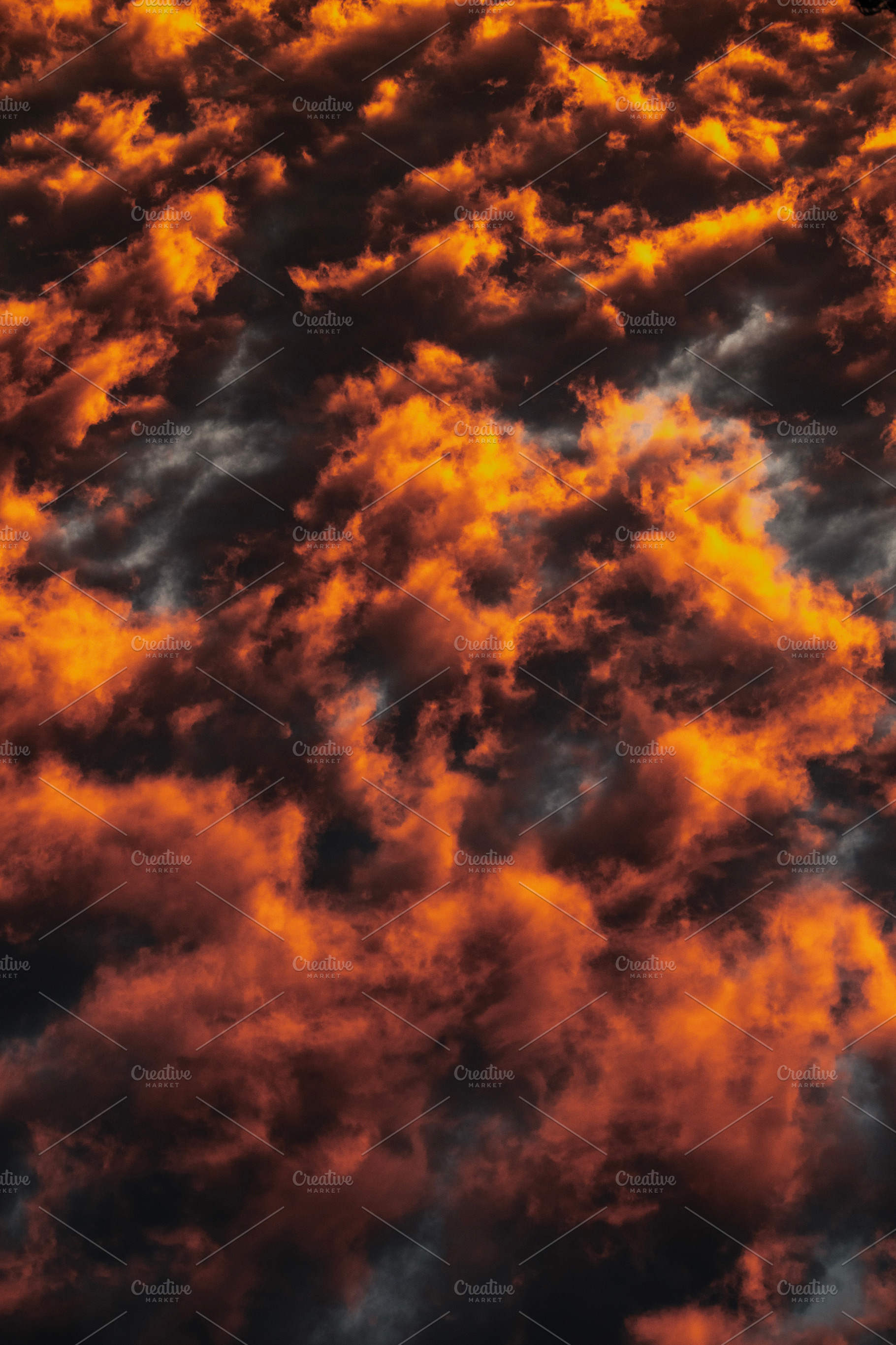 Brisbane Sunset Cloudscape, a Nature Photo by Rob D