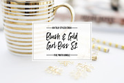 Pale Pink & Gold Feminine Desktops, a Business Photo by OhTilly (Thumbnail 1 of 4)