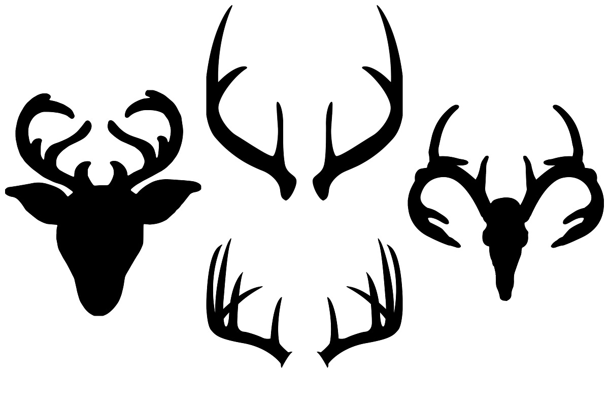 Deer & Deco Antlers AI EPS PNG, an Illustration by FrankiesDaughtersDesign (Photo 5 of 6)