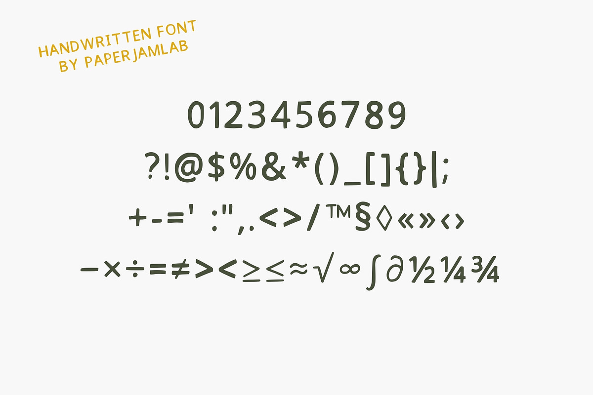 Lemori. Handwritten Font, a Handwritten Font by PaperJamLab (Photo 5 of 10)