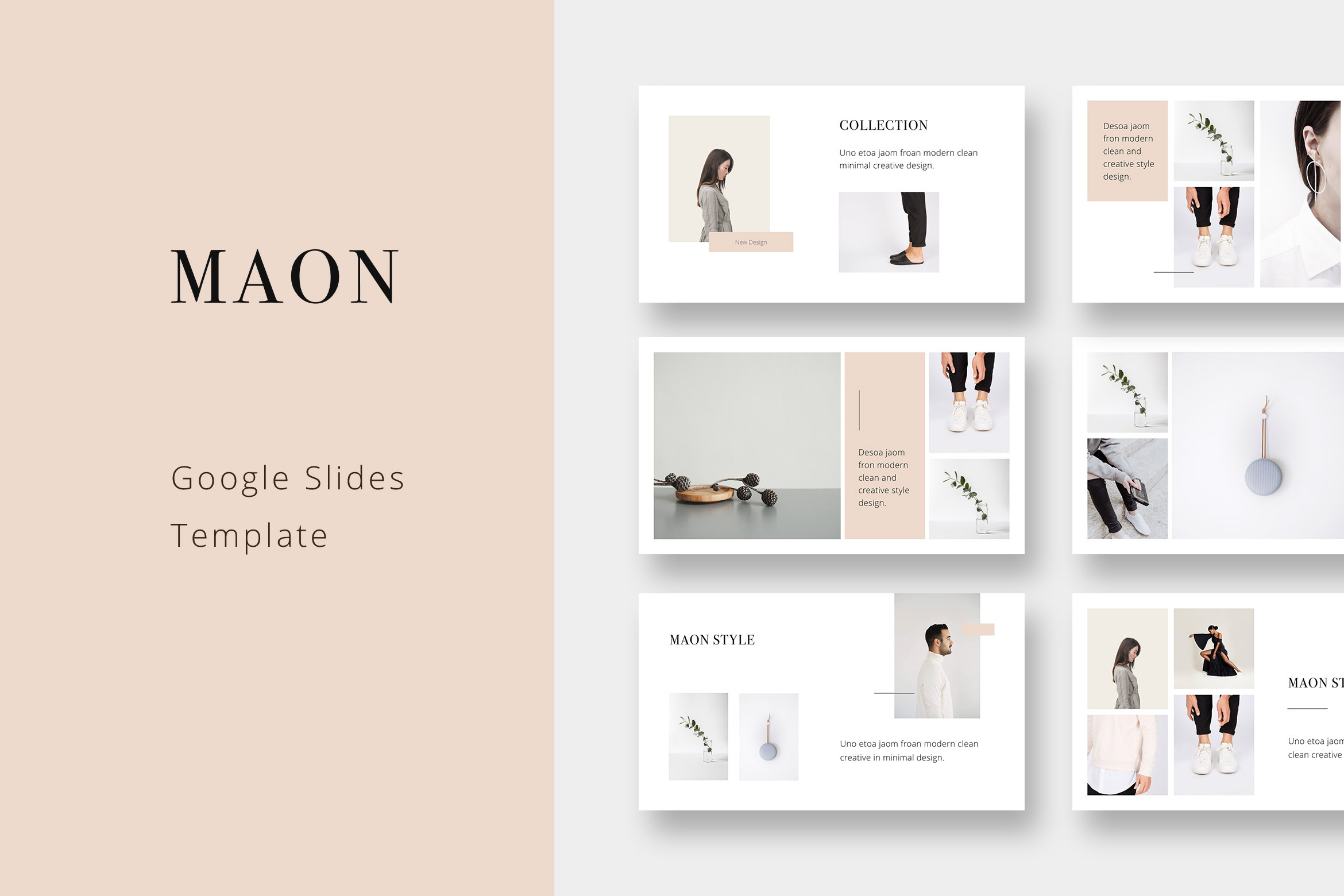 MAON - Google Slides Template, a Presentation Template by PixaSquare