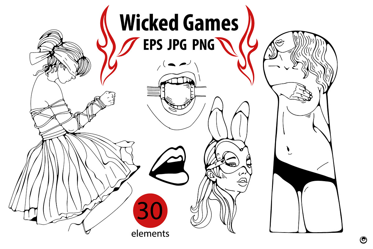 Wicked games, a Person Illustration by Olillia (Photo 1 of 6)
