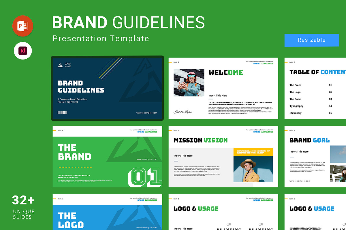 Brand Guidelines Template