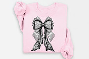 Halloween Gothic Coquette bow png, an Illustration by Watercolor design (Thumbnail 2 of 3)