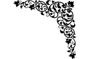 Elegant Vintage Floral Corner Frame, a Decorative Illustration by Designer_Momina (Thumbnail 18 of 21)