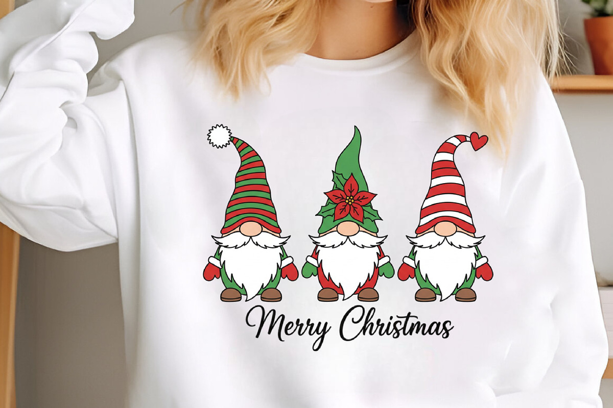 Merry Christmas Clipart Sublimation, an Illustration by SinaCreation (Photo 2 of 5)