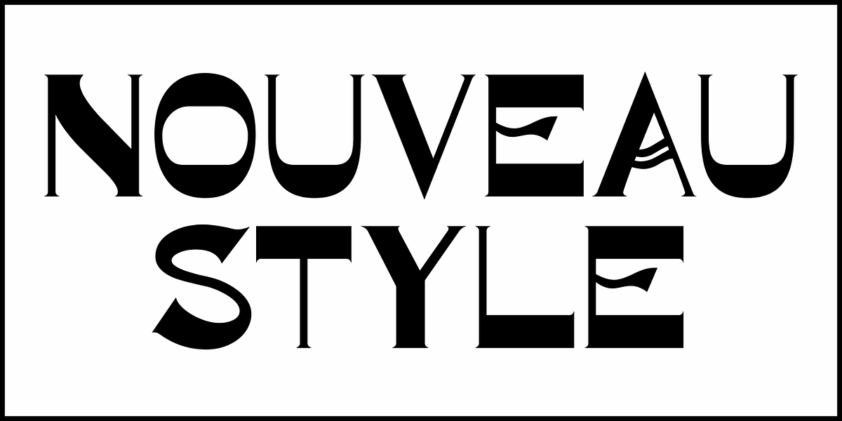 Nouveau Style JNL, a Font by Jeff Levine Fonts (Photo 2 of 5)