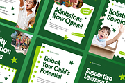 School Admission Promotion IG Post, a Social Media Template by Annora Studio (Thumbnail 5 of 6)