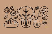 Food Market Collection, a Food Illustration by The Fooltype (Thumbnail 4 of 12)