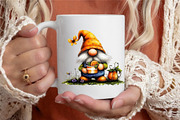 Whimsical Summer Gnome Clipart, an Illustration by designcity5 (Thumbnail 5 of 5)