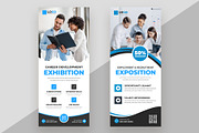 Career Fair Roll Up Standee Banner, a Stationery Template by Designgrove (Thumbnail 1 of 3)