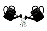 Watering Can Silhouette Bundle, an Illustration by Gaye Art (Thumbnail 26 of 31)