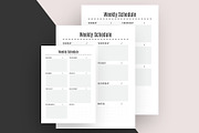 Ultimate Daily & Weekly Planner, a Stationery Template by Amit Debnath (Thumbnail 5 of 8)