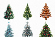 Christmas Tree PNG, an Illustration by Craft Nest (Thumbnail 2 of 6)