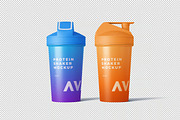 Protein Shaker Mockup, a Product Mockup by zpackcreative (Thumbnail 4 of 4)