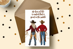 Western Clipart Western Couples