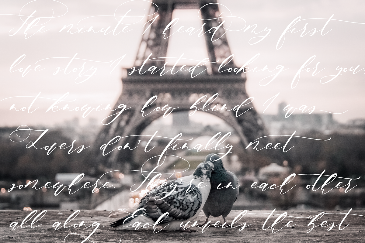 Just Married - Font Collection preview 4