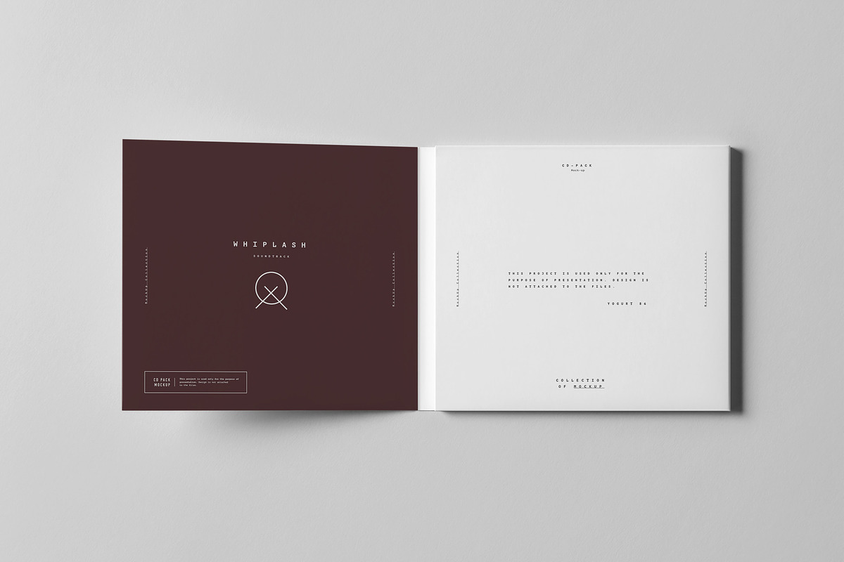 CD Pack Mock-up 2, a Packaging Mockup by Yogurt86 (Photo 7 of 10)