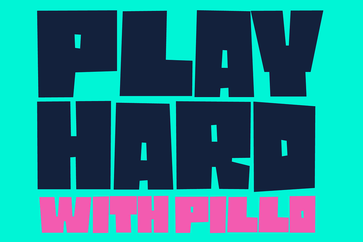 TOMO Pillo, a Sans Serif Font by TOMO Fonts (Photo 2 of 8)