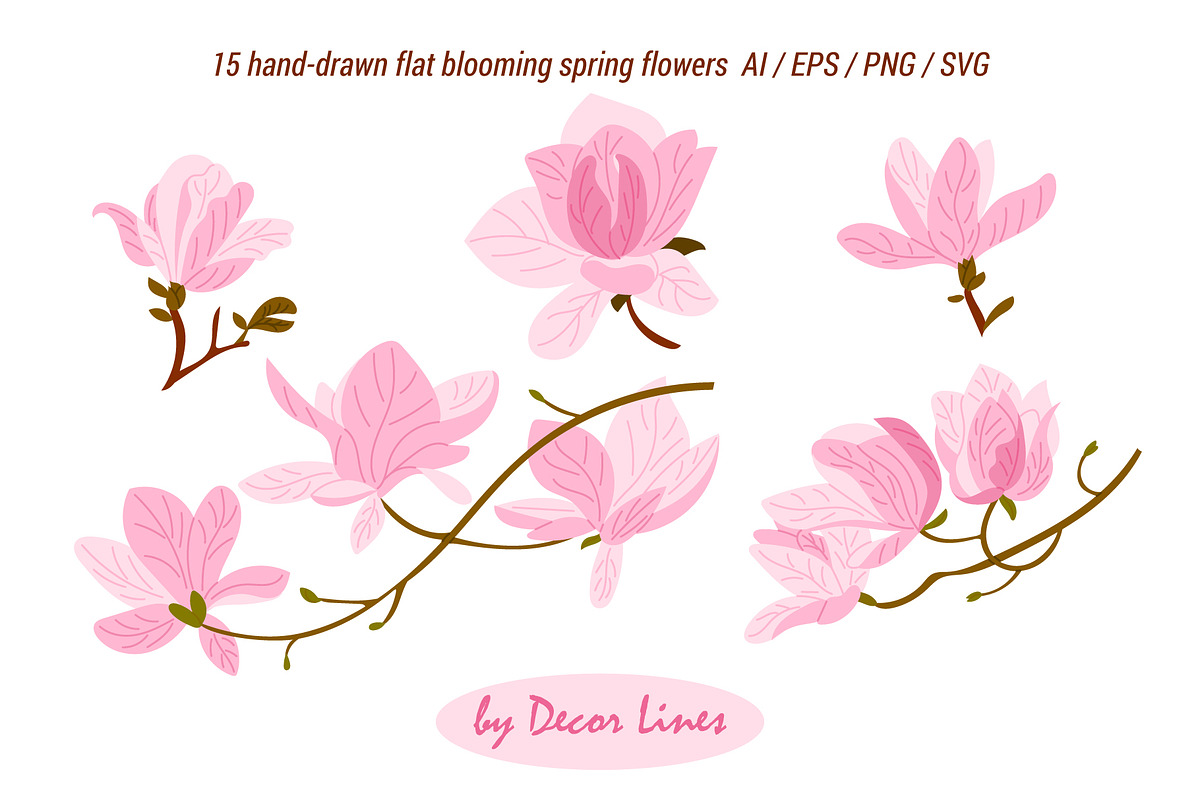 Spring Bloom, a Decorative Illustration by Decor Lines (Photo 2 of 12)