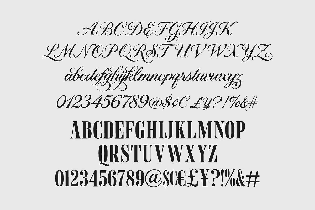 Lahgelsio Elegant Serif Script Duo, a Script Font by Maulana Creative (Photo 6 of 7)
