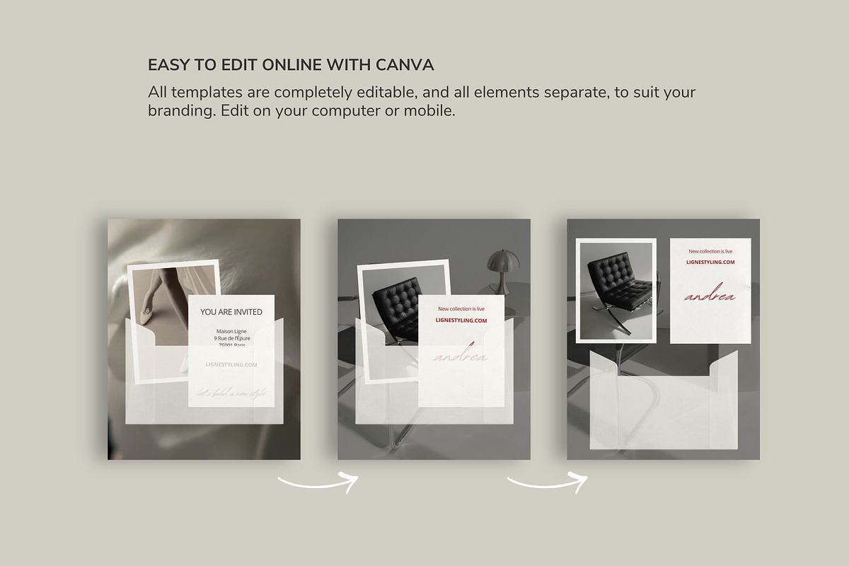 Aesthetic Paper Mockup IG templates, a Social Media Template by Studio Suvelle (Photo 6 of 9)