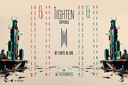 Tighten Capitals -04 Fonts-, a Sans Serif Font by deFharo (Thumbnail 3 of 9)