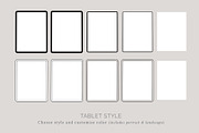 Minimal Web & Mobile Mockup Kit, an iPhone Mockup by Mockstore (Thumbnail 9 of 30)